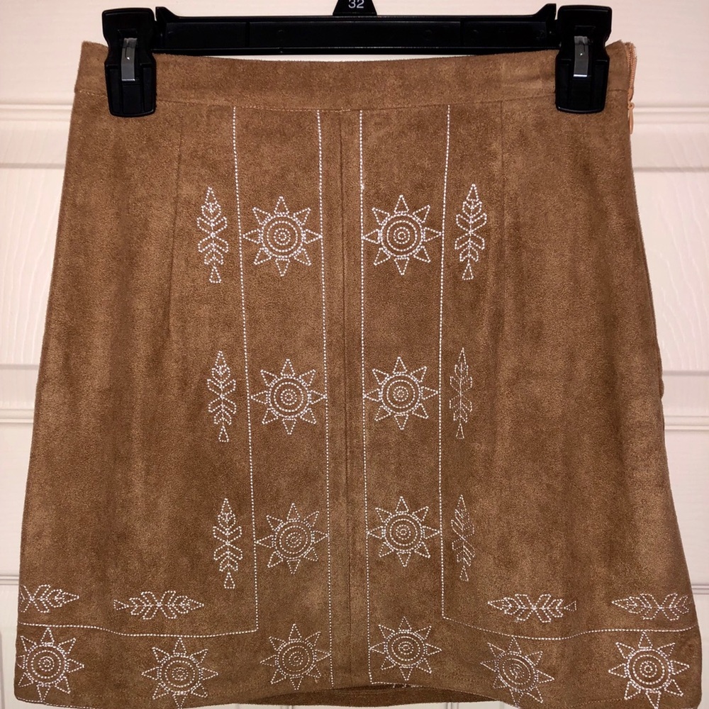 Lulus Suede Skirt